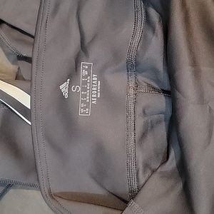 Grey Adidas Leggings with side pocket